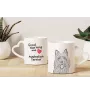 Australian Terrier - Tasse mit Hund, entzückende Tasse mit herzförmigem Henkel, universelles Geschenk der Marke Art-Dog