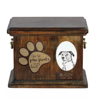 Pinscher autrichien - urne pour cendres de chien, urne personnalisée avec photo, urne avec photo de chien de la marque Art-Dog