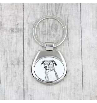 Pinscher autrichien - porte-clés avec chien, porte-clés imprimé, breloque personnalisée de la marque Art-Dog