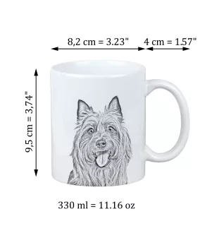 Terier australijski kubek z psem I love Art-Dog