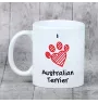 Terrier australien - tasse avec chien, une tasse adorable avec une illustration, un cadeau avec votre photo de la marque Art-Dog