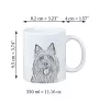 Terrier australien - tasse avec chien, une tasse joyeuse pour les amoureux des chiens, un cadeau personnalisé de la marque Art-Dog