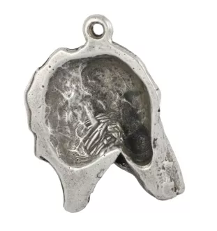 Azawakh, Azawagh II - Porte-clés argenté avec chien, décoration de sac à main, pendentif de sac à dos par la marque Art-Dog
