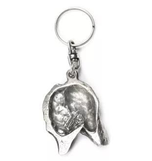 Chart afrykański brelok do kluczy posrebrzany Art-Dog