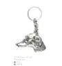 Azawakh, Tuareg Sloughi - Silver-plated dog pendant, handbag decoration, backpack pendant by Art-Dog brand