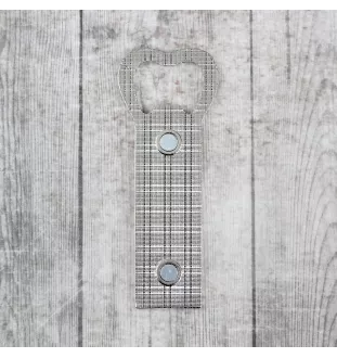 Barbet, Französischer Wasserhund - Flaschenöffner mit Hund, personalisierter Flaschenöffner für den Kühlschrank, ein einzigartiges Geschenk für Männer von der Marke Art-Dog