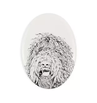 Barbet płyta nagrobna ze zdjęciem psa Art-Dog