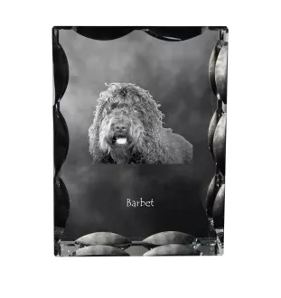 Barbet ramka kryształowa z psem Art-Dog