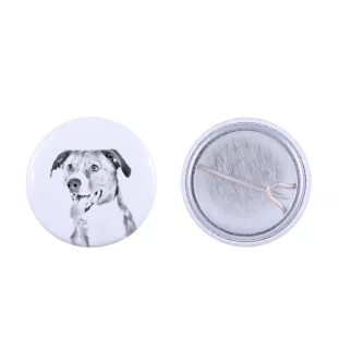 Pinscher autrichien - badge avec votre chien, ajoutez votre propre photo, marque Art-Dog