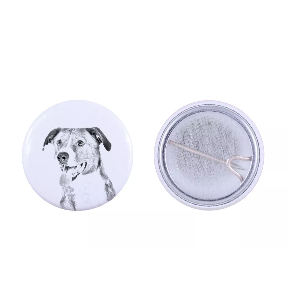 Pinscher autrichien - badge avec votre chien, ajoutez votre propre photo, marque Art-Dog