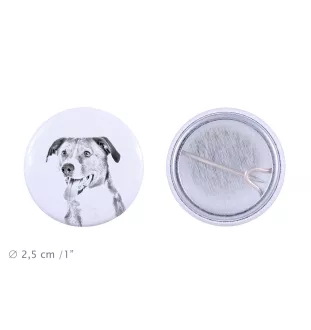 Austrian Pinscher, Österreichischer Pinscher - pin with your dog, add your own photo, Art-Dog brand