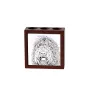 Barbet, French Water Dog - pen holder with a dog, desk organizer with a print, personalized desk decoration from the Art-Dog brand.