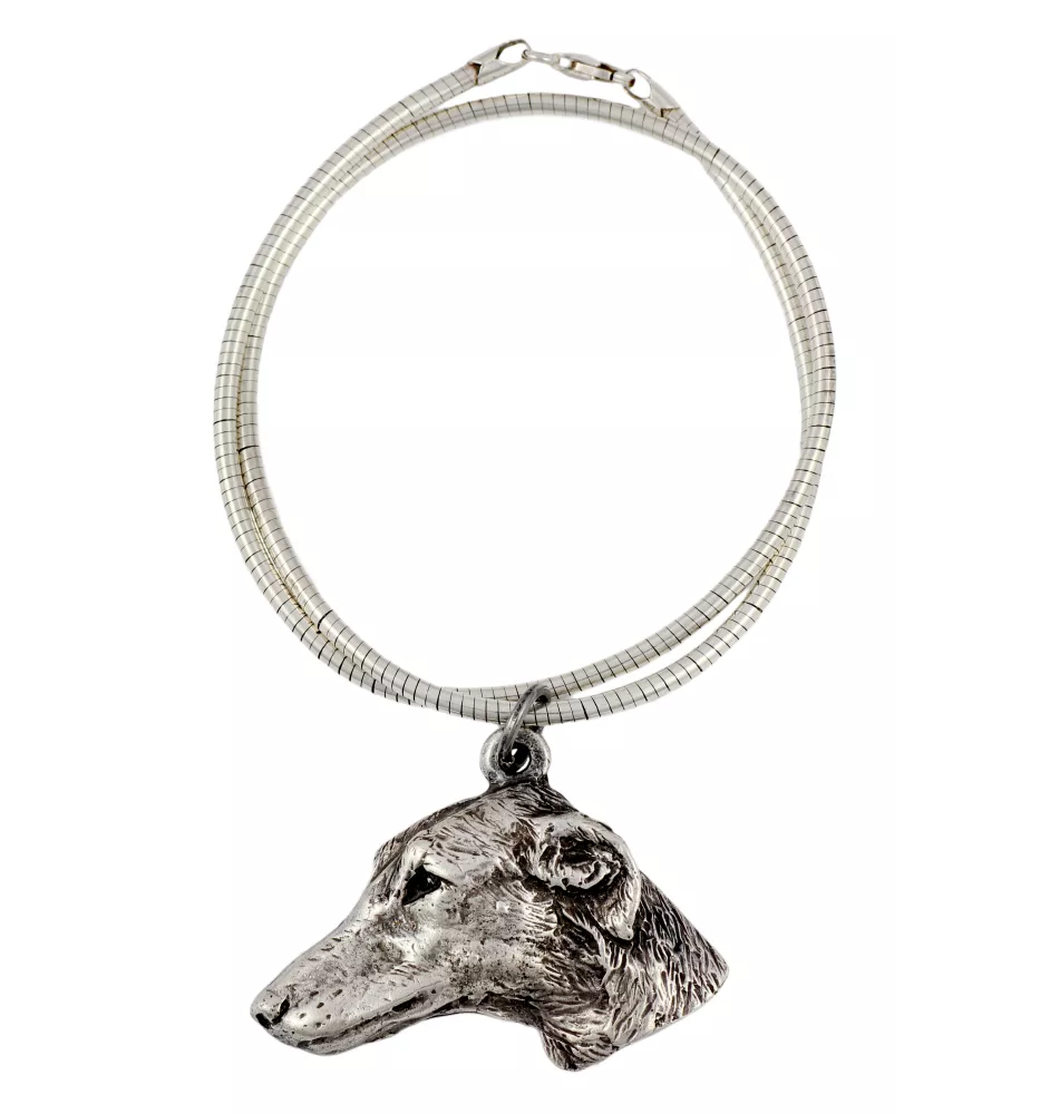 Azawakh, Tuareg Sloughi - Dog necklace, unique jewellery for the dog fan, unique adder pendant by Art-Dog brand