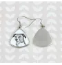 Österreichischer Pinscher - Hund Ohrringe, hängende Ohrringe mit Bild, personalisierter Schmuck mit dem Aufdruck der Marke Art-Dog
