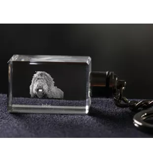 Barbet brelok kryształowy z psem Art-Dog