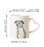 Österreichischer Pinscher - Tasse mit Hund, entzückende Tasse mit herzförmigem Henkel, universelles Geschenk der Marke Art-Dog