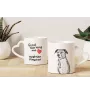 Österreichischer Pinscher - Tasse mit Hund, entzückende Tasse mit herzförmigem Henkel, universelles Geschenk der Marke Art-Dog