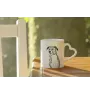 Österreichischer Pinscher - Tasse mit Hund, entzückende Tasse mit herzförmigem Henkel, universelles Geschenk der Marke Art-Dog