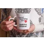 Austrian Pinscher, Österreichischer Pinscher - cup with a dog, adorable cup with a heart-shaped handle, universal gift from the Art-Dog brand