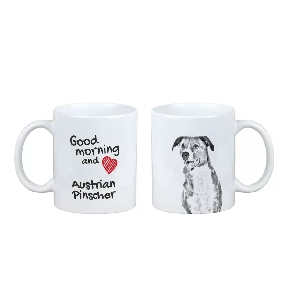 Austrian Pinscher, Österreichischer Pinscher - cup with a dog, cup with a photo, personalized gift from the Art-Dog brand