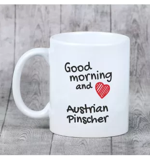 Austrian Pinscher, Österreichischer Pinscher - cup with a dog, cup with a photo, personalized gift from the Art-Dog brand