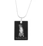 Pinscher autrichien - Pendentif en cristal avec chien, collier en argent avec photo, pendentif personnalisé par la marque Art-Dog