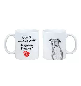 Pinscher autrichien - tasse avec chien, tasse avec photo, cadeau personnalisé de la marque Art-Dog