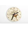 Azawakh, Azawagh - horloge avec chien, horloge en bois avec gravure, horloge personnalisée par Art-Dog