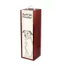 Austrian Pinscher, Österreichischer Pinscher - wine box with a dog, alcohol box with graphics, personalized gift box from the Art-Dog brand