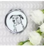Pinscher autrichien - miroir de poche avec chien, miroir personnalisé pour sac à main, miroir compact avec impression de la marque Art-Dog