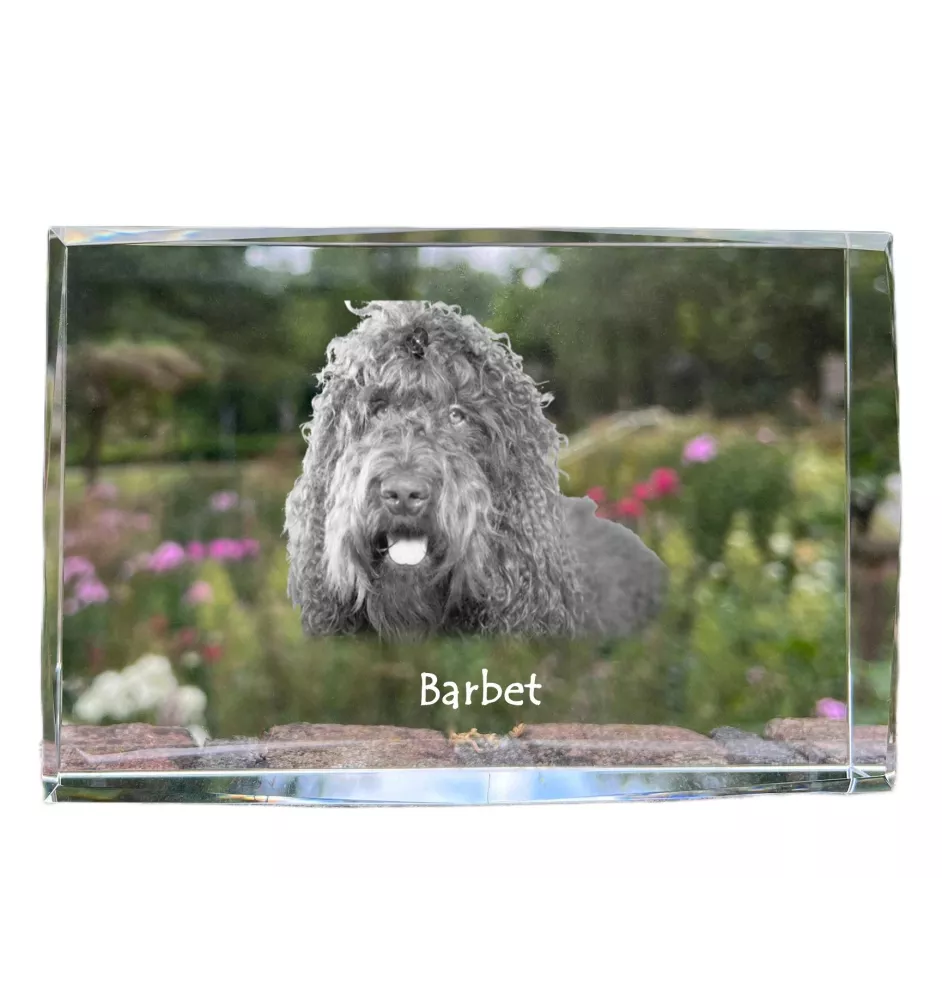 Barbet kryształ z psem Art-Dog