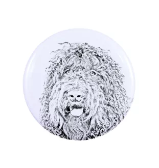 Barbet magnes z psem mały Art-Dog