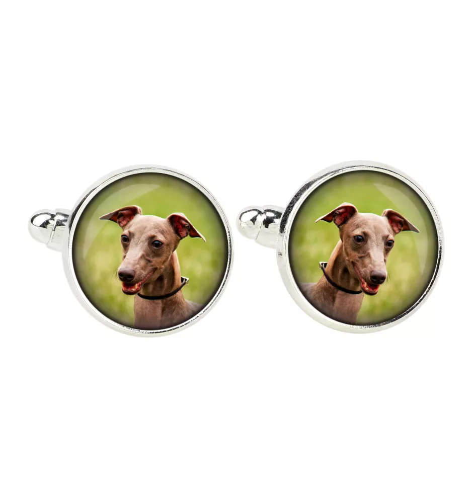 Azawakh, Tuareg Sloughi - cufflinks, a shirt accessory, a shirt pendant from the Art-Dog brand