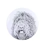 Barbet, French Water Dog - pin with your dog, add your own photo, Art-Dog brand