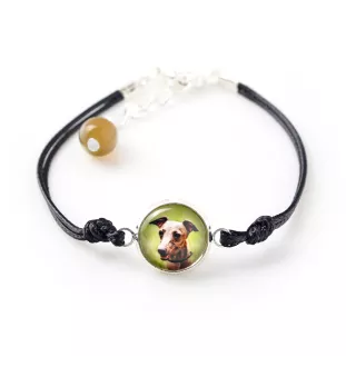 Azawakh, Tuareg Sloughi - bracelet with your photo handmade, unique jewelry from the Art-Dog brand