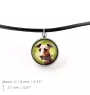 Azawakh, Tuareg Sloughi - necklace pendant with your photo, handmade, handcrafted jewelry by Art-Dog brand
