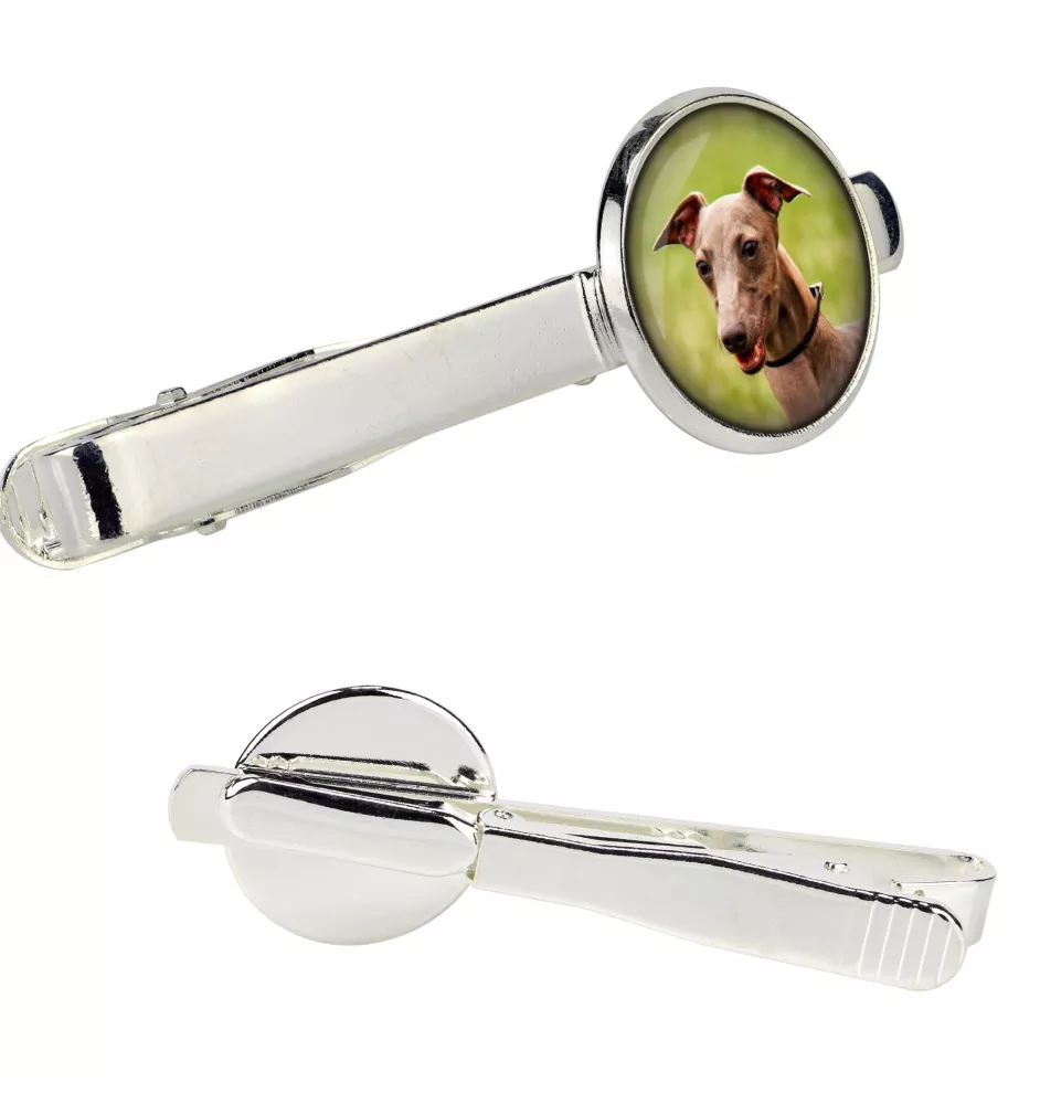 Azawakh - Krawattennadel in der Box, stilvolle Krawatte, personalisierter Schmuck der Marke Art-Dog