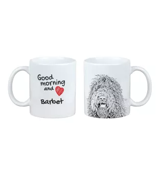 Barbet - tasse avec chien, tasse avec photo, cadeau personnalisé de la marque Art-Dog