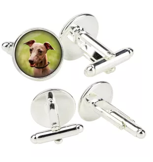 Azawakh - Manschettenknöpfe in einer Schachtel, handgefertigter Schmuck, Produkt der Marke Art-Dog