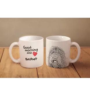 Barbet - tasse avec chien, tasse avec photo, cadeau personnalisé de la marque Art-Dog