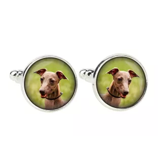 Azawakh, Azawagh - Boutons de manchette et cravate avec votre photo, accessoire de costume, bijoux pour hommes de la marque Art-Dog.