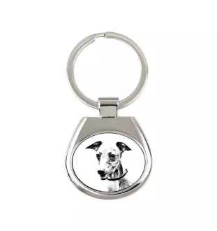 Azawakh, Tuareg Sloughi - keychain with a dog, keychain with a print, personalized pendant from the Art-Dog brand