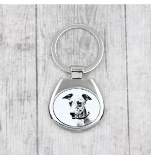 Azawakh, Tuareg Sloughi - keychain with a dog, keychain with a print, personalized pendant from the Art-Dog brand