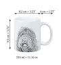 Barbet - tasse avec chien, une tasse joyeuse pour les amoureux des chiens, un cadeau personnalisé de la marque Art-Dog