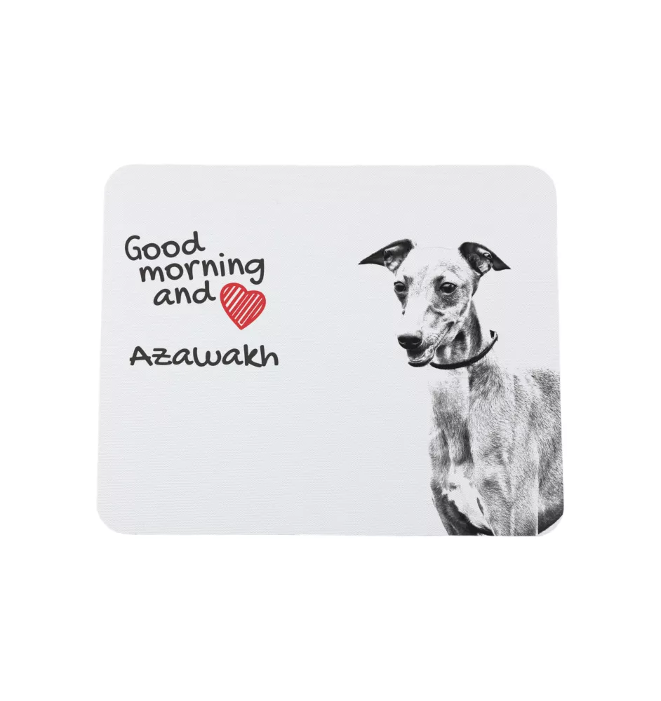Azawakh, Azawagh - tapis de souris personnalisé avec impression, tapis de souris personnalisé avec chien, accessoire unique pour employé de bureau de la marque Art-Dog
