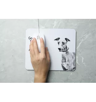 Azawakh, Azawagh - tapis de souris personnalisé avec impression, tapis de souris personnalisé avec chien, accessoire unique pour employé de bureau de la marque Art-Dog