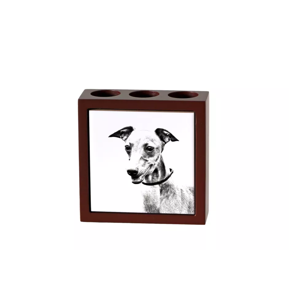 Azawakh, Azawagh - porte-stylo avec chien, organiseur de bureau avec impression, décoration de bureau personnalisée de la marque Art-Dog