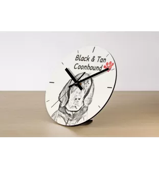 Azawakh - Wanduhr mit Hund, Regal Uhr mit Druck, personalisierte Hausdekoration von Art-Dog.