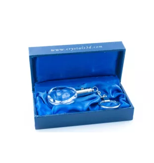 Chart afrykański brelok do kluczy owalny z koniem Art-Dog