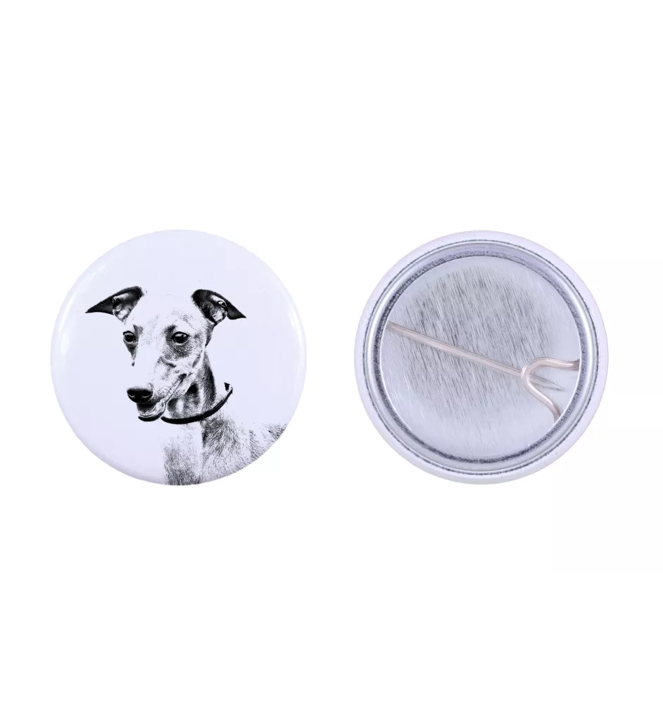 Azawakh, Azawagh - badge avec votre chien, ajoutez votre propre photo, marque Art-Dog